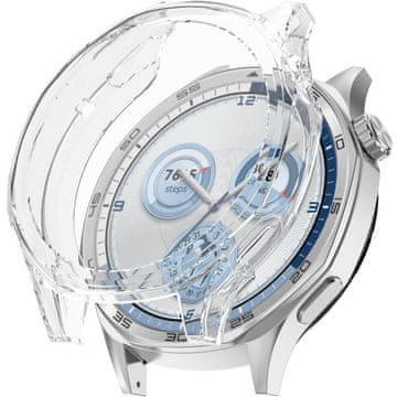 GS 2u1 futrola sa zaštitnom folijom za Huawei Watch GT 5 46 mm, prozirna