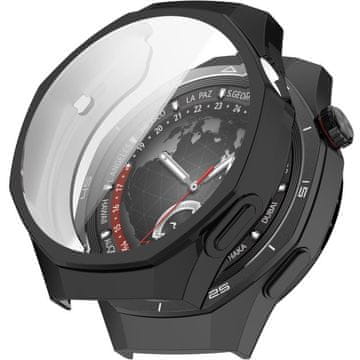 GS 2u1 futrola sa zaštitnom folijom za Huawei Watch GT 5 Pro 46 mm, crna