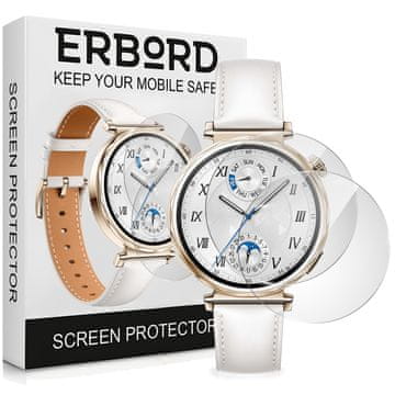 Overboard 2x kaljeno staklo za Huawei Watch GT 5 41mm, staklo