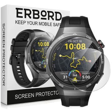 Overboard 2x kaljeno staklo za Huawei Watch GT 5 Pro 46mm, staklo