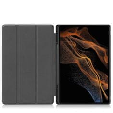 Overboard Samsung Galaxy Tab S10 Ultra Smartcase s držačem za olovku, crna