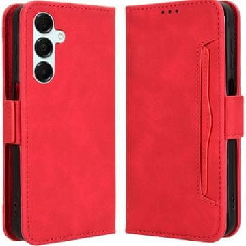 GS Preklopna futrola za Samsung Galaxy A16 / A16 5G, utor za karticu, crvena