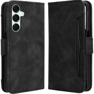 GS Preklopna futrola za Samsung Galaxy A16 / A16 5G, utor za karticu, crna