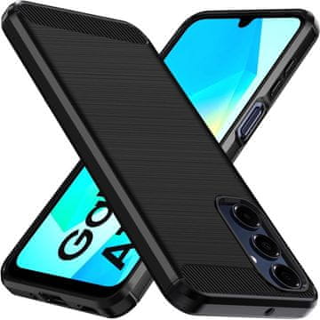 GS Futrola za Samsung Galaxy A16 / A16 5G, karbonska, crna