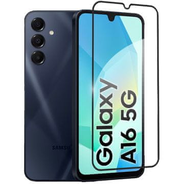 GS 3D kaljeno staklo za Samsung Galaxy A16 / A16 5G, crni okvir