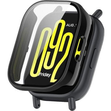 GS 2u1 futrola + kaljeno staklo za Xiaomi Redmi Watch 5 Lite, crna