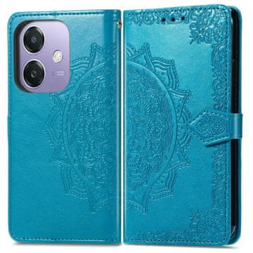 GS Preklopna futrola za Oppo A40 / Oppo A40m, Mandala, plava