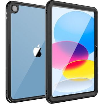 GS IP68 Vodootporna futrola za iPad 11" 2025 A16 (11. gen.) / iPad 10.9" 2022 (10. gen.), crna
