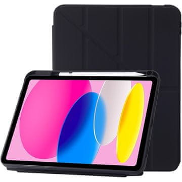 GS Futrola za iPad 11" 2025 A16 (11. gen.) / iPad 10.9" 2022 (10. gen.), Origami, crna