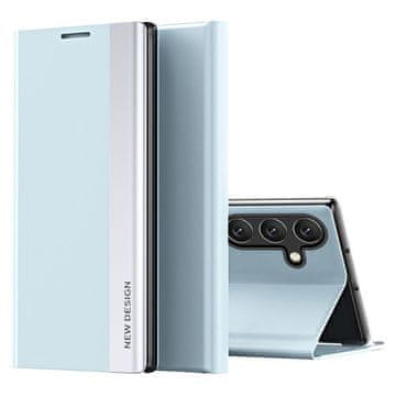 GS Preklopna maska za Samsung Galaxy S24 FE, bočno magnetska, plava
