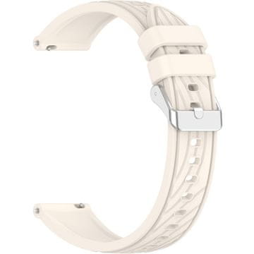 GS Univerzalni silikonski remen 18 mm, bež