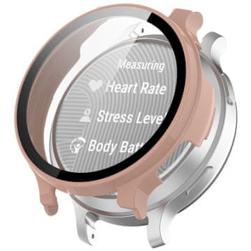 GS 2u1 futrola + kaljeno staklo za Garmin Lily 2 Active, roza