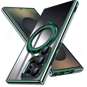 GS Magnetna futrola za Samsung Galaxy S25 Ultra, za MagSafe, zelena