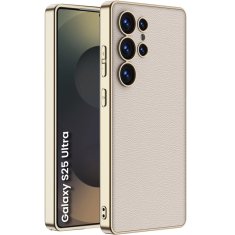 GKK Futrola za Samsung Galaxy S25 Ultra, koža, titanijsko siva