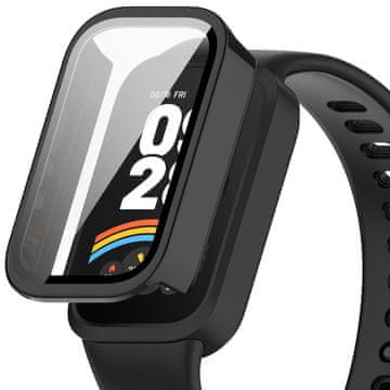 GS 2u1 futrola + kaljeno staklo za Xiaomi Smart Band 9 Active, crna