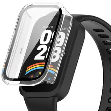 GS 2u1 futrola + kaljeno staklo za Xiaomi Smart Band 9 Active, prozirna
