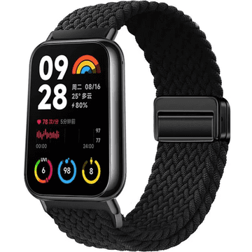 GS Najlonski remen za Xiaomi Smart Band 8 Pro / Xiaomi Smart Band 9 Pro, crni