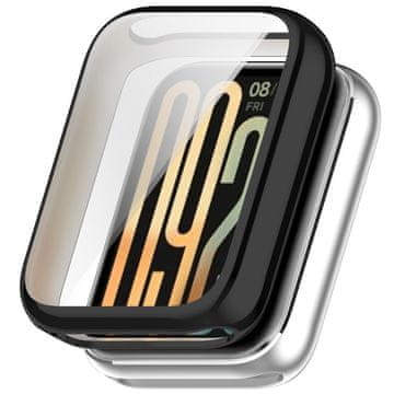 GS 2u1 futrola sa zaštitnom folijom za ekran za Xiaomi Smart Band 9 Pro, crna