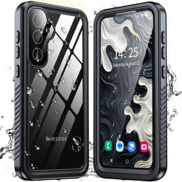 GS IP68 Vodootporna maskica za Samsung Galaxy S25, crna
