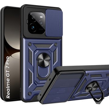 GS Realme GT 7 Pro Armor maska, CamShield klizna, plava
