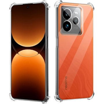 Overboard Futrola za Realme GT 7 Pro, otporna na padove, prozirna