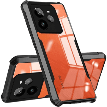Overboard Futrola za Realme GT 7 Pro, hibridna s anti-dropom, crna