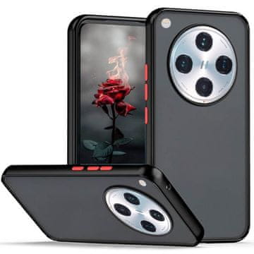 GS Silikonska maskica za Oppo Find X8 Pro, sa zaštitom za kameru, prozirna/crna