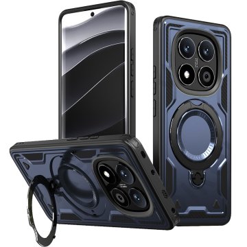 GS Futrola za Xiaomi Redmi Note 14 Pro+ 5G, Vojna MagSafe, Plava