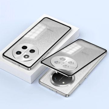 GS Futrola za Honor Magic 7 Lite, okvirna futrola, srebrna