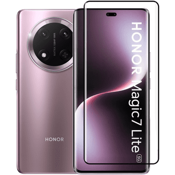 GS 3D kaljeno staklo za Honor Magic 7 Lite, crni okvir