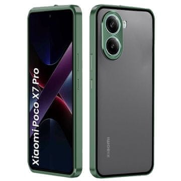 GS Futrola za Xiaomi Poco X7 Pro 5G, Okvirna futrola, zelena