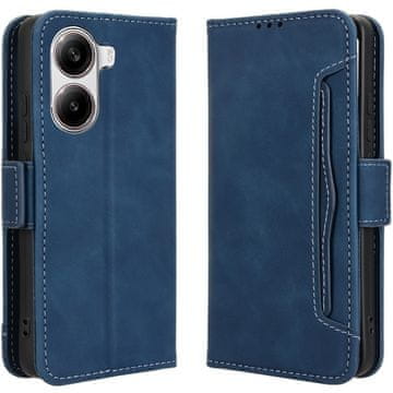 GS Preklopna futrola za Xiaomi Poco X7 Pro 5G, utor za karticu, tamnoplava