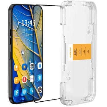 ENKAY kaljeno staklo za Google Pixel 8 Pro, crno