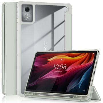 GS Lenovo Tab K11 Plus Smartcase hibridna maskica s držačem za olovku, siva