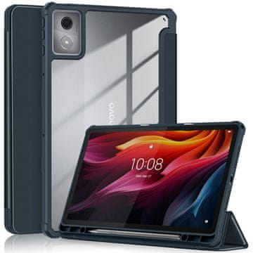 GS Lenovo Tab K11 Plus Smartcase hibridna maskica s držačem za olovku, tamnoplava