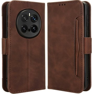 GS Honor Magic 7 Pro preklopna maskica, utor za karticu, smeđa
