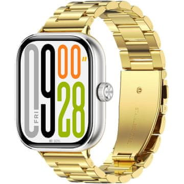 GS Čelična narukvica za Xiaomi Redmi Watch 5, zlatna