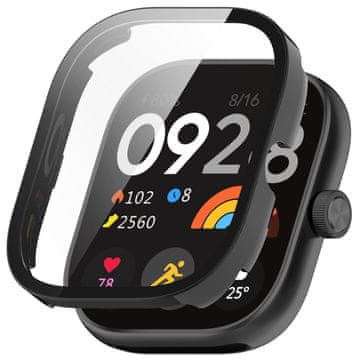 GS 2u1 Futrola + Kaljeno Staklo za Xiaomi Redmi Watch 5, Crna