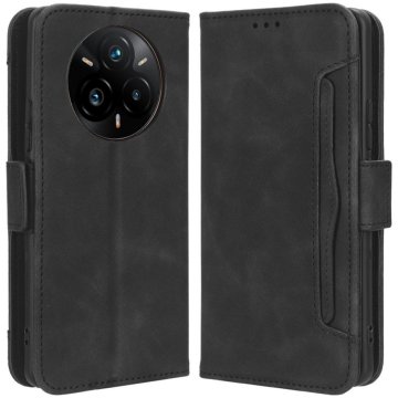 GS Realme 14 Pro+ 5G preklopna futrola, utor za karticu, crna