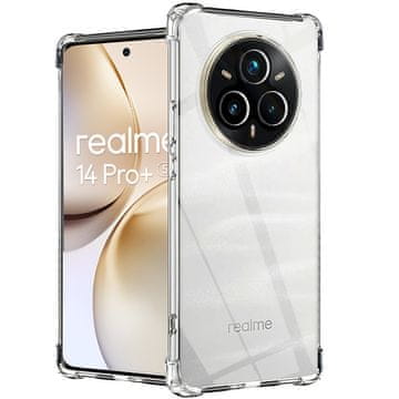 Overboard Realme 14 Pro+ 5G maskica, otporna na padove, prozirna