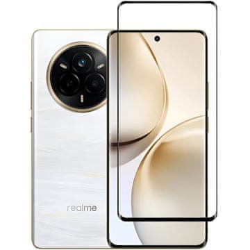 GS 3D kaljeno staklo za Realme 14 Pro+ 5G, crni okvir