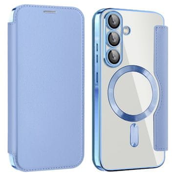 GS Preklopna futrola za Samsung Galaxy A26 5G, RFID novčanik MagSafe sa zaštitom za kameru, plava