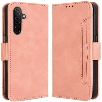 GS Preklopna futrola za Samsung Galaxy A36 5G, utor za karticu, ružičasta