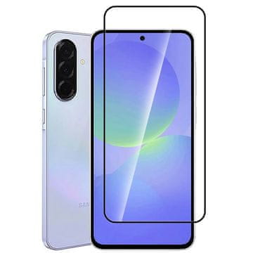 GS 3D kaljeno staklo za Samsung Galaxy A36 5G, crni okvir