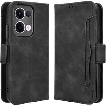 GS Preklopna futrola za Oppo Reno 13, utor za karticu, crna