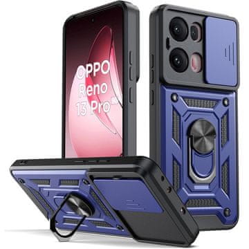 GS Oklopna futrola za Oppo Reno 13 Pro, CamShield Slide, plava