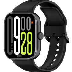 GS Silikonski remen za Xiaomi Redmi Watch 5, crni