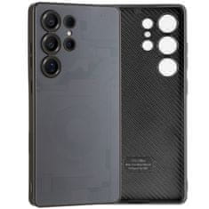 Overboard Mat maskica za Samsung Galaxy S25 Ultra s uzorkom unutrašnjosti telefona, crna