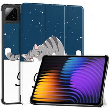 GS Futrola za Xiaomi Pad 8 / 8 Pro / 7 / 7 Pro, Smartcase, mačka koja spava