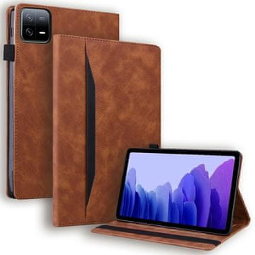 GS Futrola za Xiaomi Pad 7 / 7 Pro, klasična, s držačem za olovku, smeđa